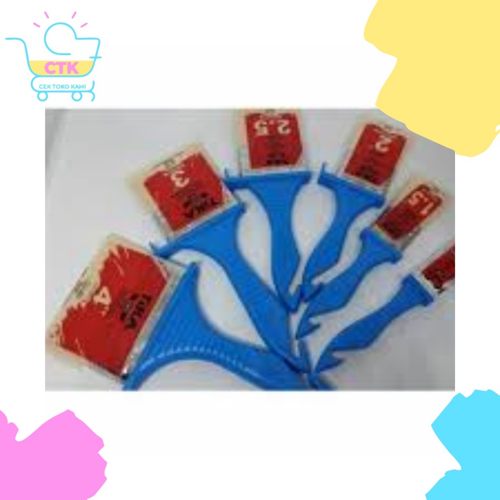 Tika Kuas Cat Sintetis Halal 1 / 1.5 / 2 / 2.5 / 3 / 4