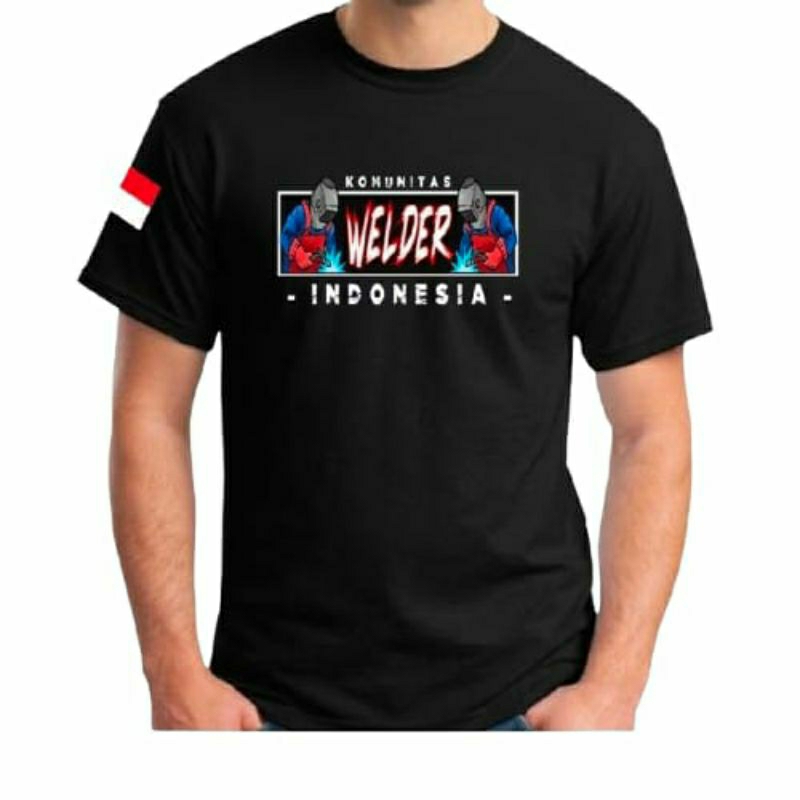 KAOS LENGAN PENDEK WELDER INDONESIA