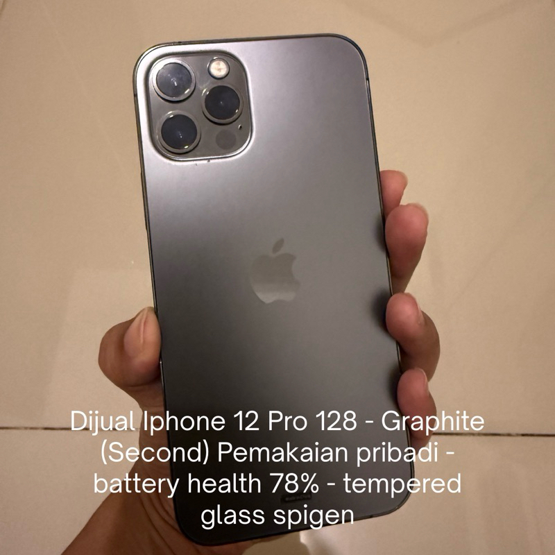 Iphone 12 Pro 128gb Graphite second