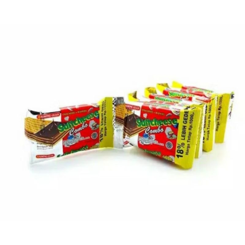 

Khong Guan Saltcheese Combo Renceng isi 10 pcs