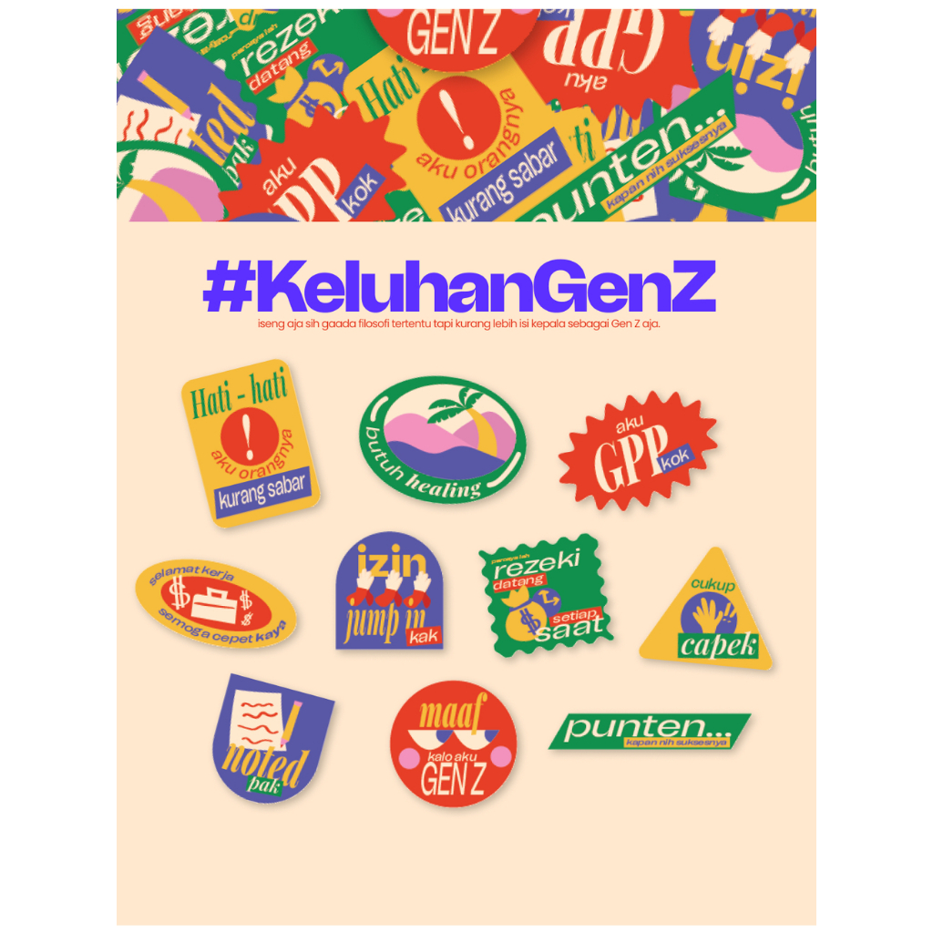 

1 Pack #KeluhanGenZ