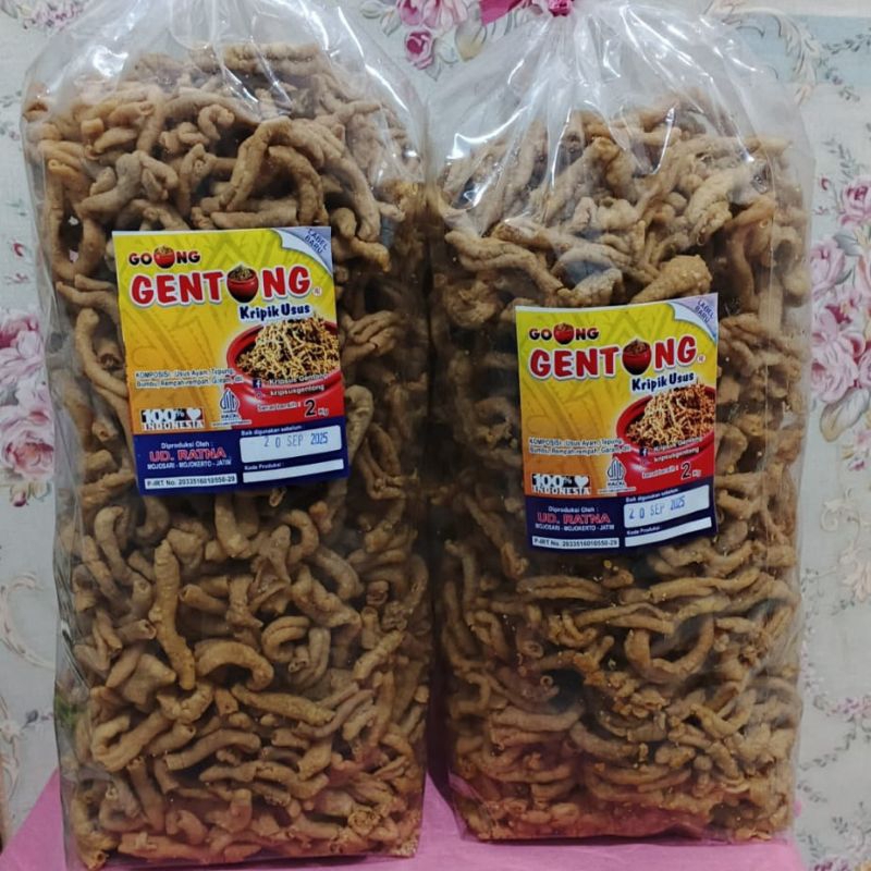 

Usus gentong kemasan 1 kg