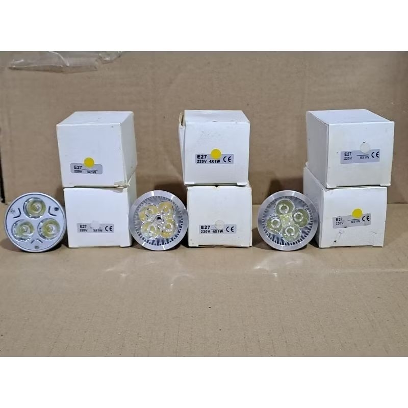 Lampu Led Spotlight/Downlight E- 27 3 ~ 5 Watt Promo .