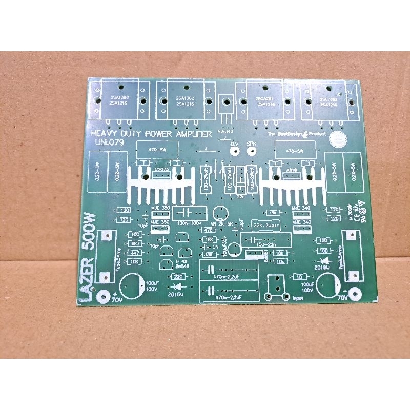 PCB Power Blazer /Lazer 500 Watt Fiber .