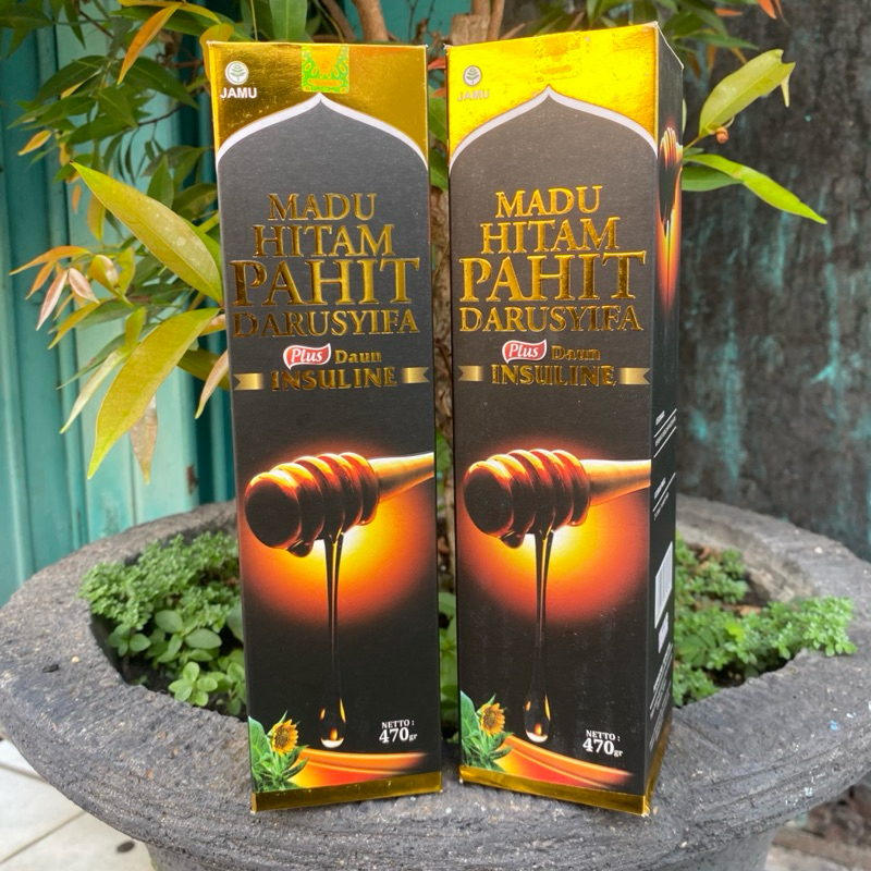 

MADU HITAM PAHIT PLUS INSULINE DARUSYIFA 470 ML
