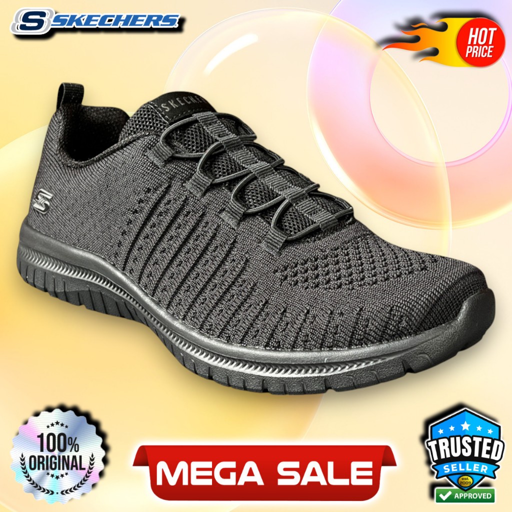 Sepatu Slip On Sneaker Wanita Skechers You Wave Virtue Series ORIGINAL