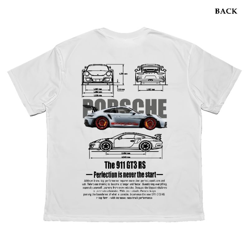 T-shirt Oversize Porsche 911GT3RS
