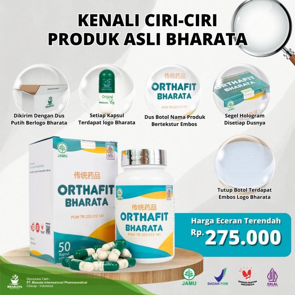Orthafit Bharata 100% Asli Original Bergaransi