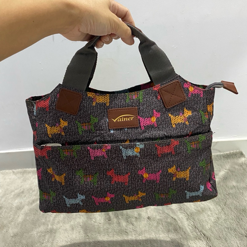 tas jinjing nilon gambar doggie dr vainer