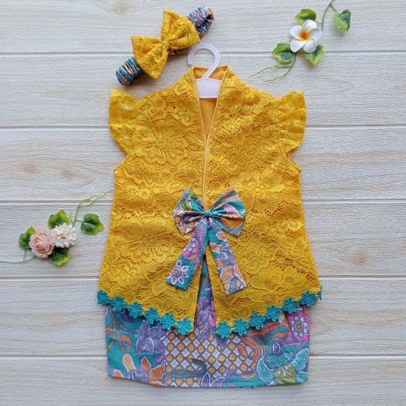 Kebaya Bayi / KEBAYA NEWBORN PHOTOSHOOT / KEBAYA BAYI untuk TEDHAK SITEN / Setelan Kebaya Anak Perem