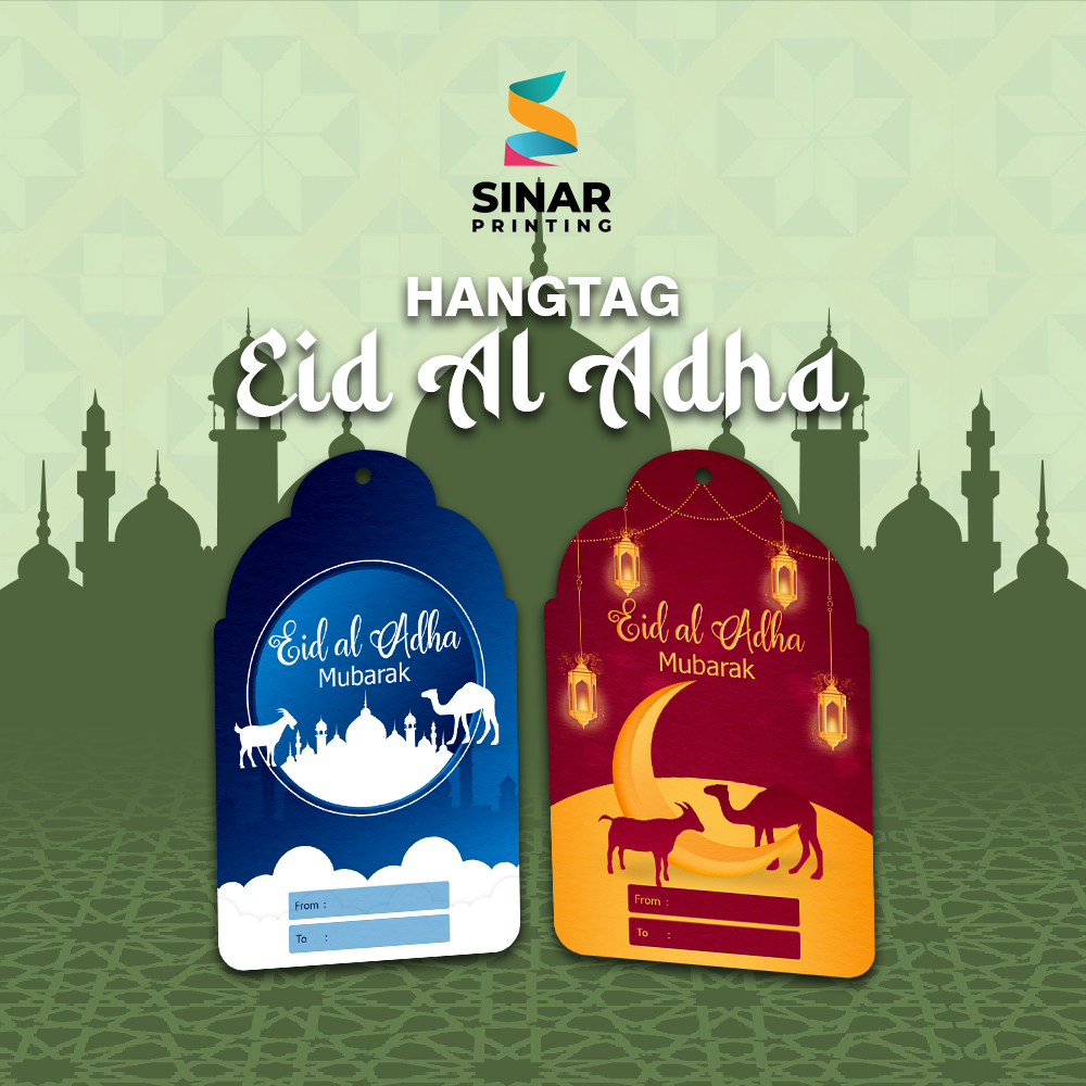 SINAR PRINTING - HANG TAG IDUL ADHA - HANG TAG KUSOM - EDISI IDUL ADHA
