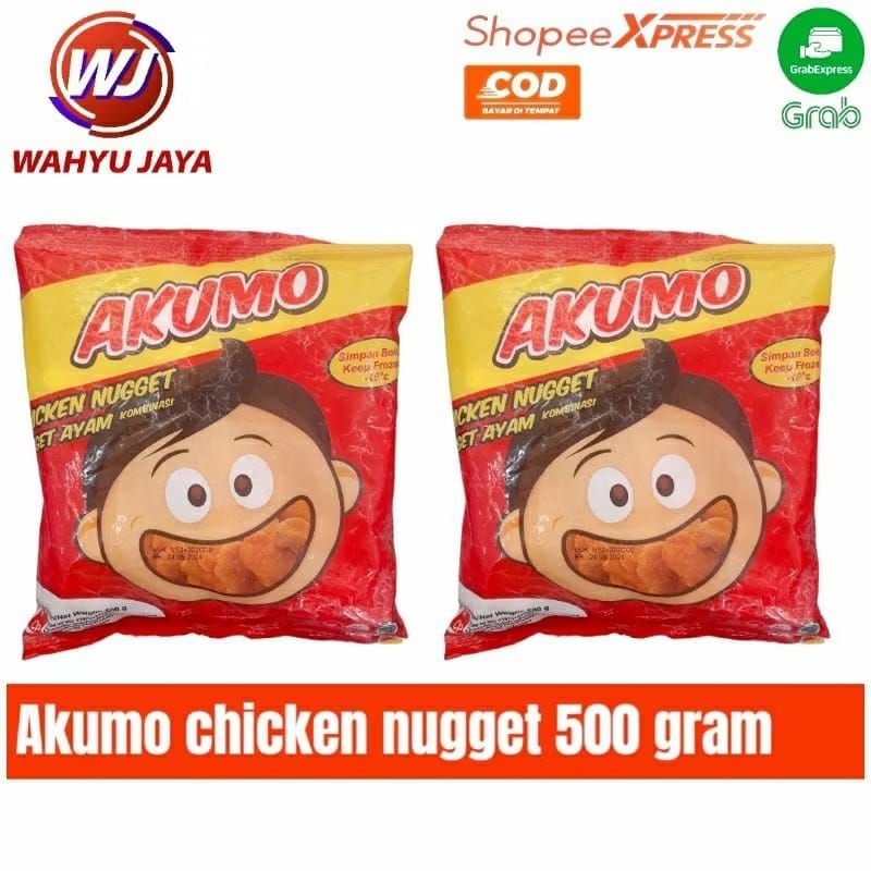 

Akumo chicken nugget 250gr dan 500gram