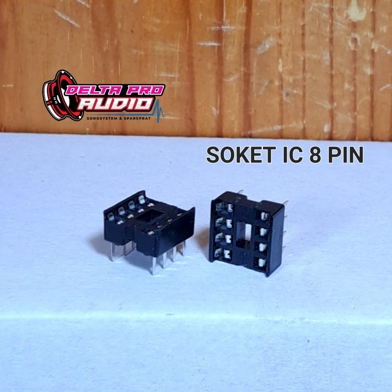 SOKET IC KAKI 8 PIN