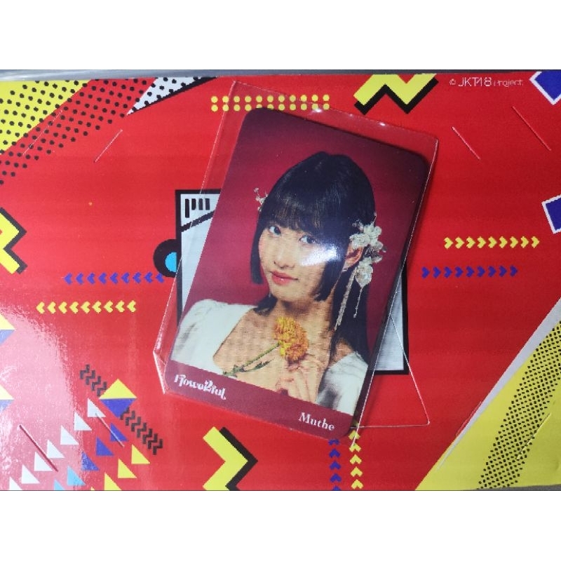 Photocard Muthe JKT48 / PC JKT48 Muthe Flowerful
