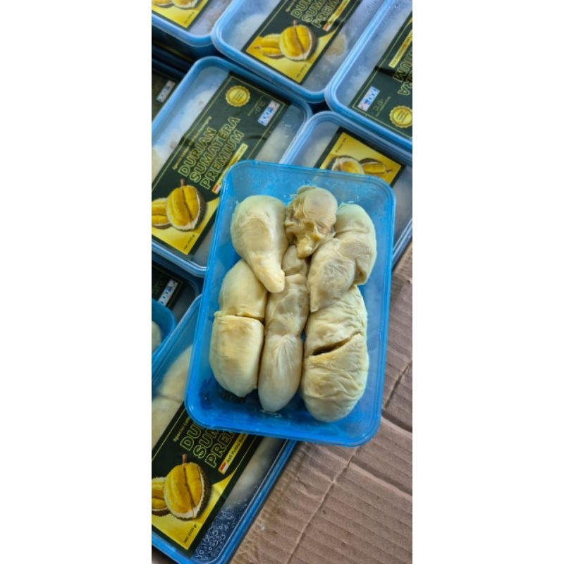 

Durian Kupas Sumatera/Medan ±500gr MANIS LEGIT