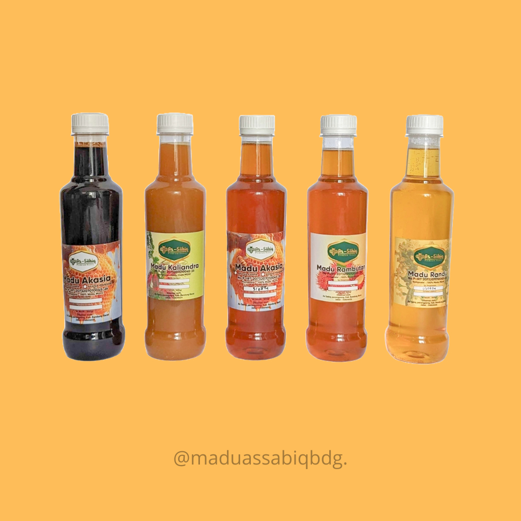 

Madu As-Sabiq original / Raw Honey Halal ( Akasia karpa, Akasia Mangium, Randu, Rambutan, Kaliandra)