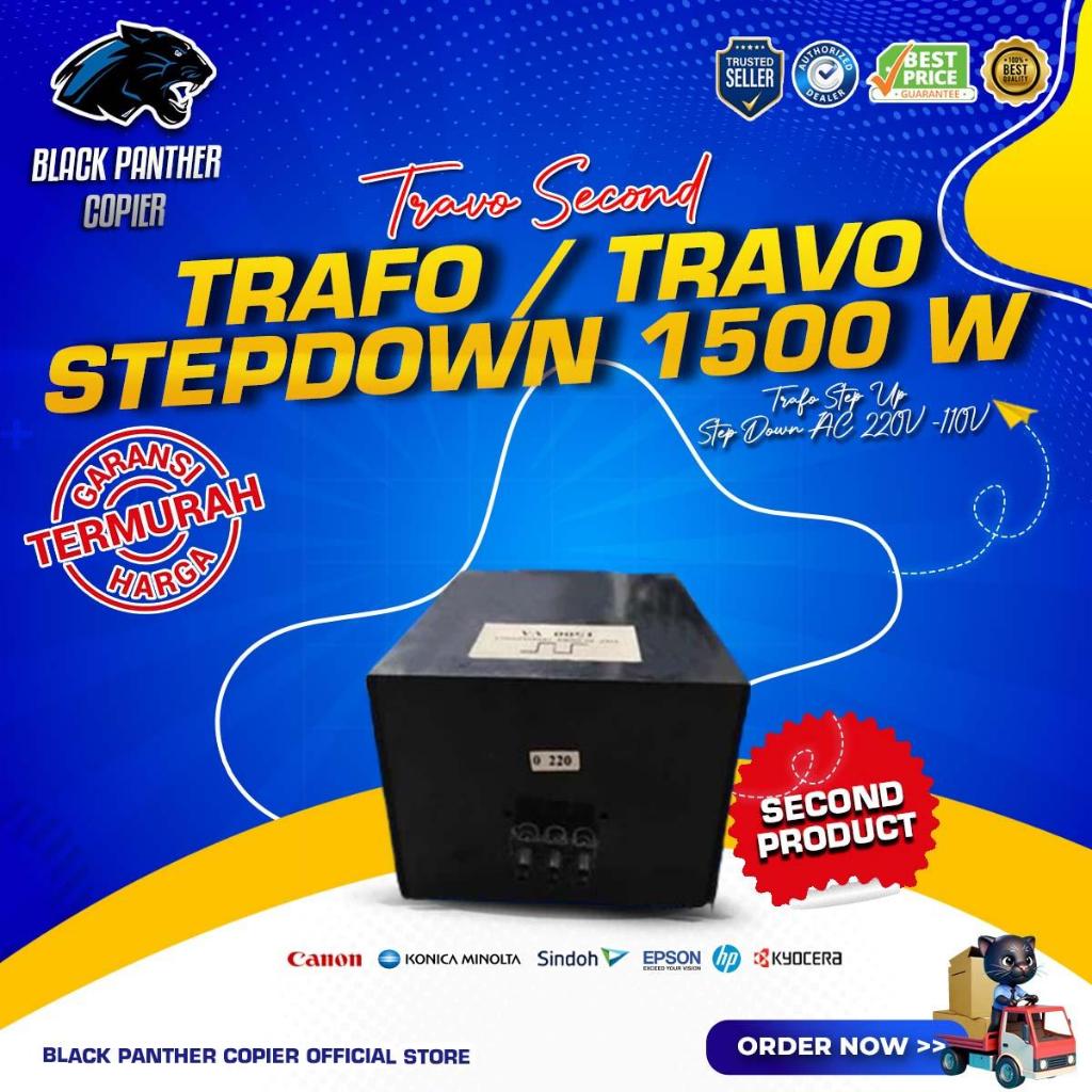 TRAFO / TRAVO STEPDOWN 1500 W + BOX HITAM ( TRAVO 1500 + BOX ) TRAVO SECOND