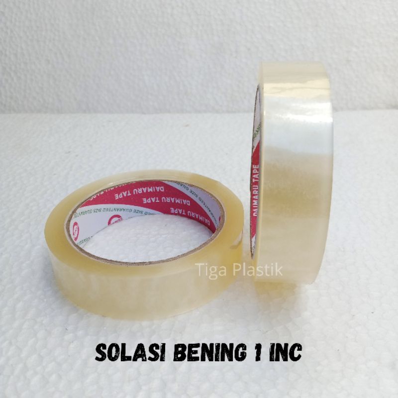 

Solasi Bening 1 Inc / Lakban Bening 24 mm