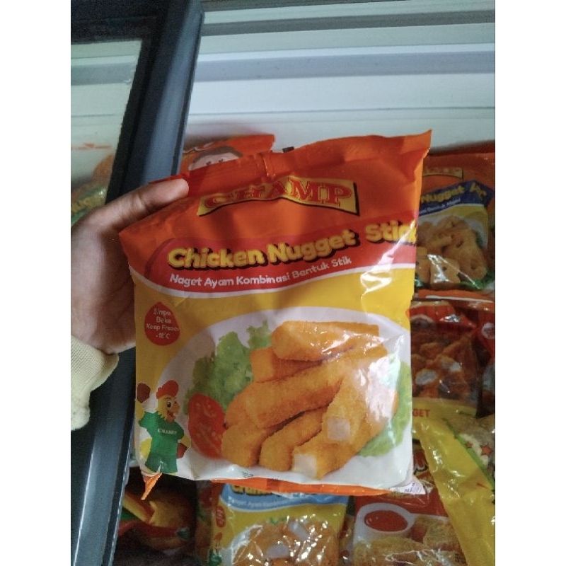 

champ chicken nugget stick 225g