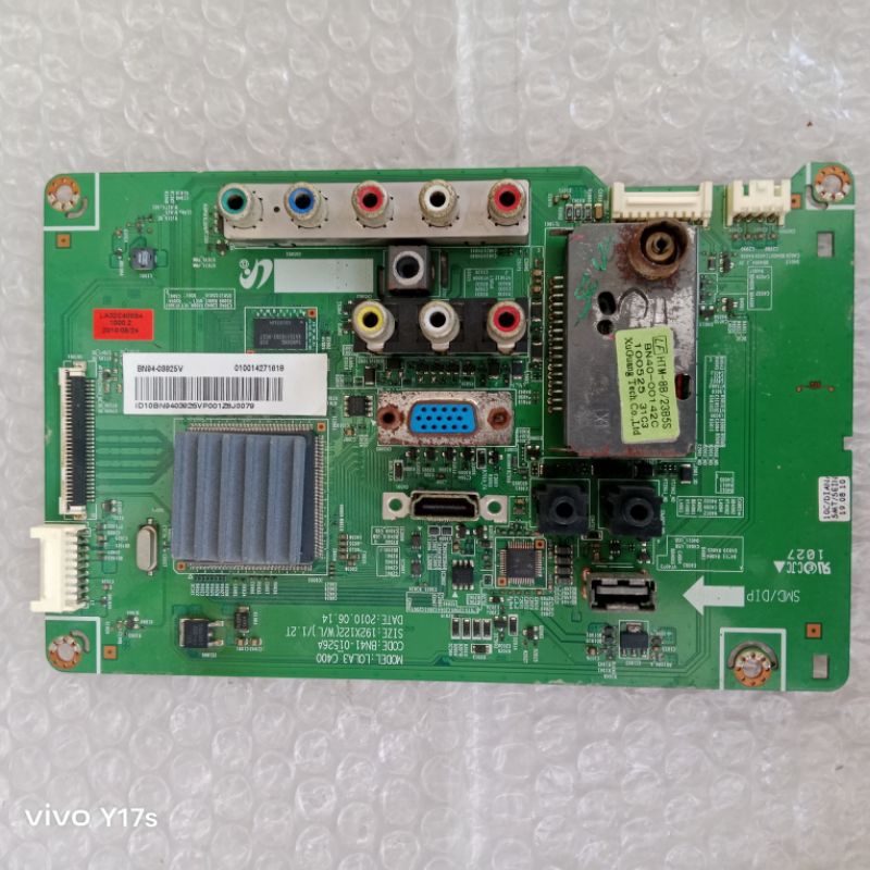 MB MOBO MAINBOARD MESIN TV SAMSUNG LA32C400E LA32C400E4  NORMAL TESTED