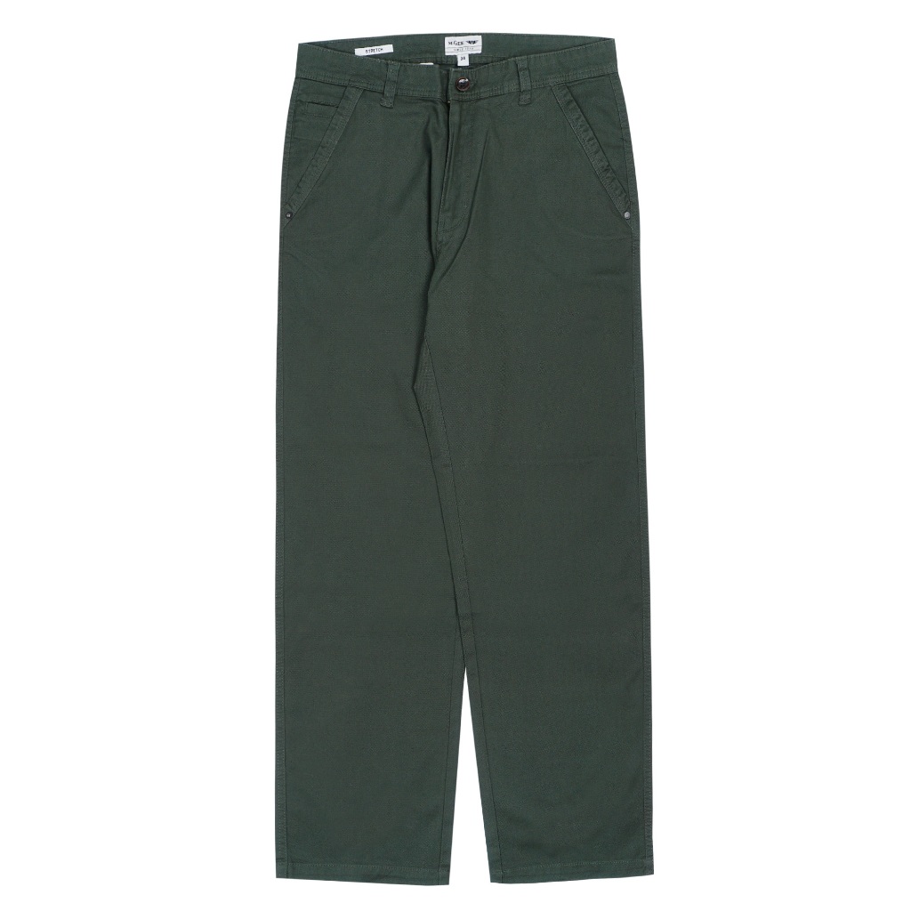 Celana MGEE Original - Celana Panjang Chinos Pria Original MGEE Felix CKPS 036 Green