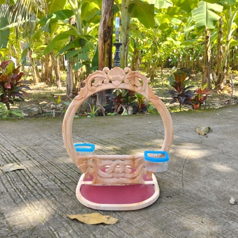 Sangkar Layang Kayu Ukir Berkualitas