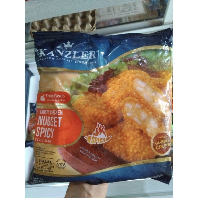 

Kanzler nugget spicy 450gr