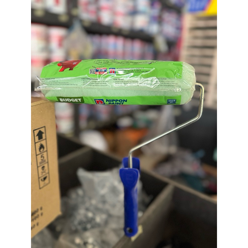 KUAS ROLL CAT TEMBOK NIPPON PAINT
