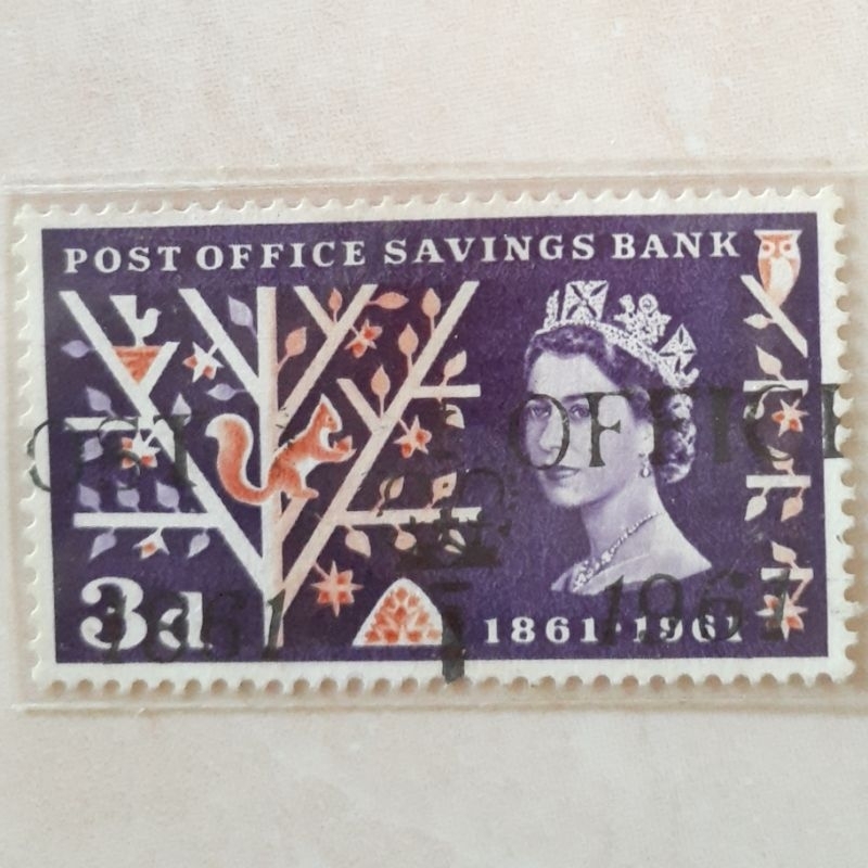 

Perangko Inggris Britania Raya Post Office Savings Bank (Growth of Savings) Tahun 1961