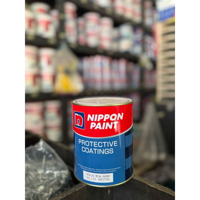 NIPPON PAINT PROTECTIVE COATING CAT DASAR BESI/MENI BESI 1L