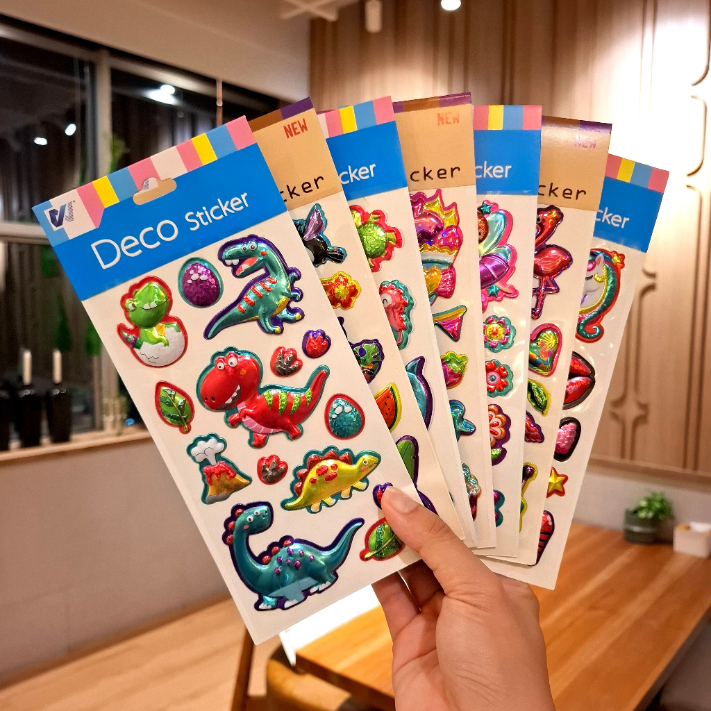 

Pop Up Sticker Stiker Timbul Gambar Tempel Anak Karakter Hewan