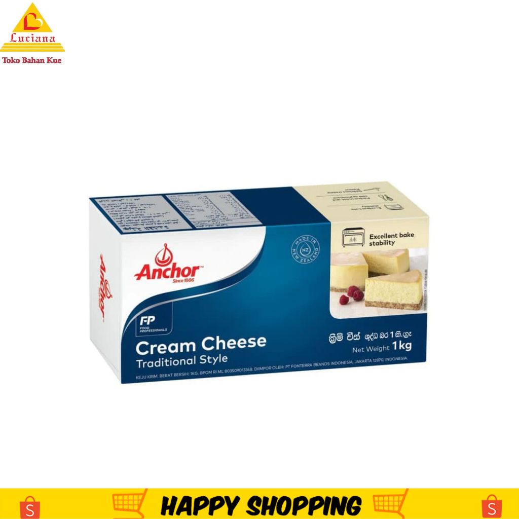 

Anchor Cream Cheese 1KG