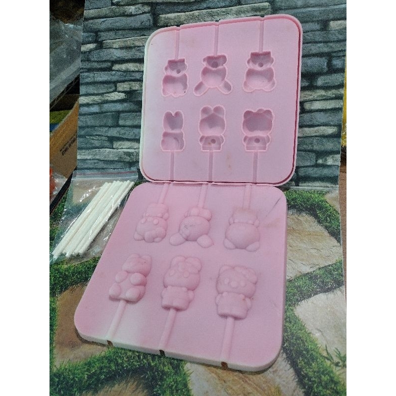 Cetakan Silicon Hello Kitty Full Body