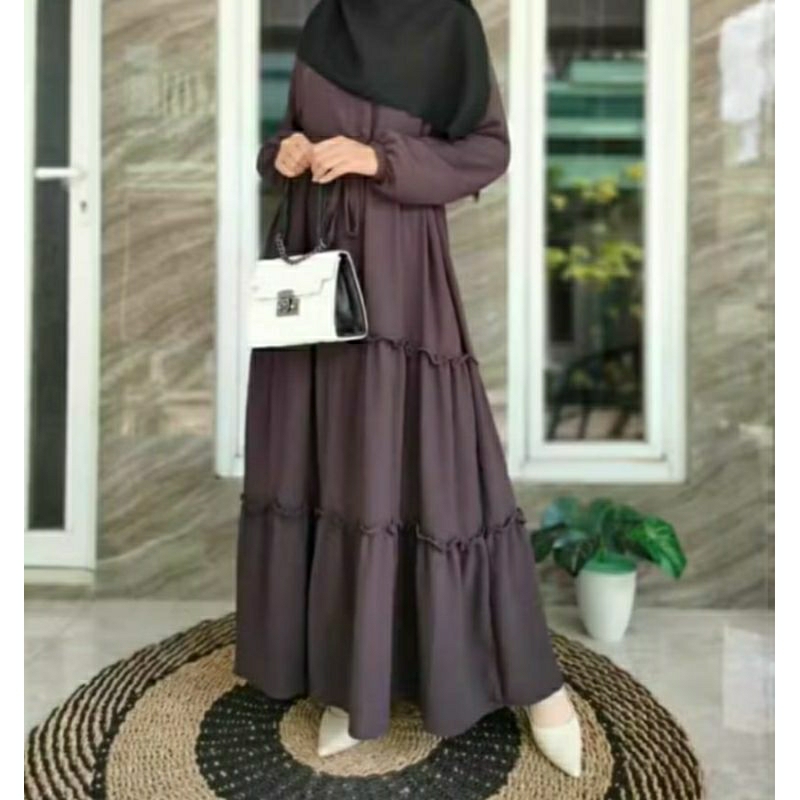 Gamis rempel susun