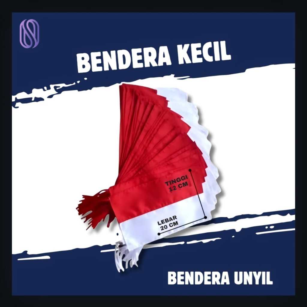 Bendera Kecil Merah Putih Bendera Unyil Bendera Motor