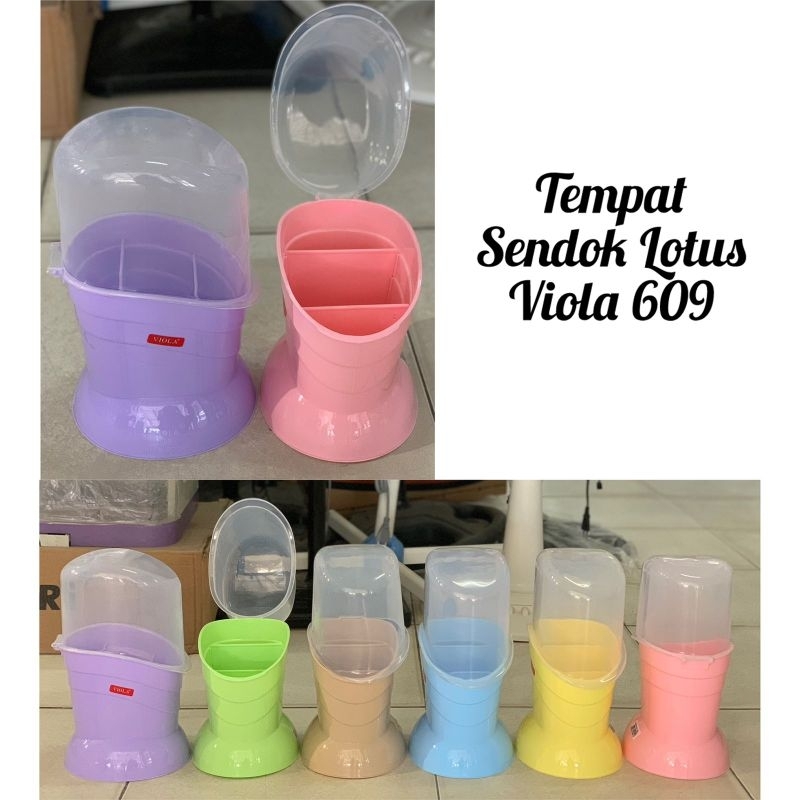 VIOLA - SENDOK LOTUS VIOLA 609