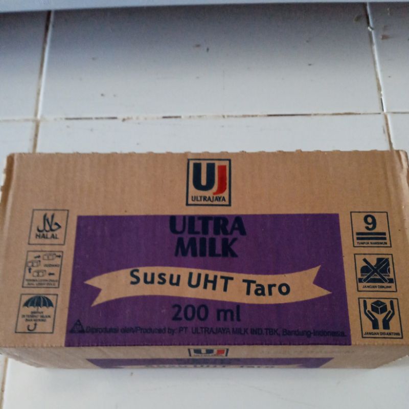 ULTRA milk 200ml uht Taro