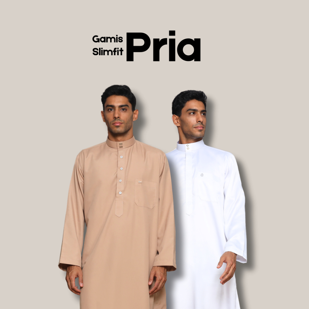 RECOMMENDED [ Kosovo No. 5 ] - Gamis Pria - Jubah Pria Putih Dewasa dan Remaja Putih Gamis Pria