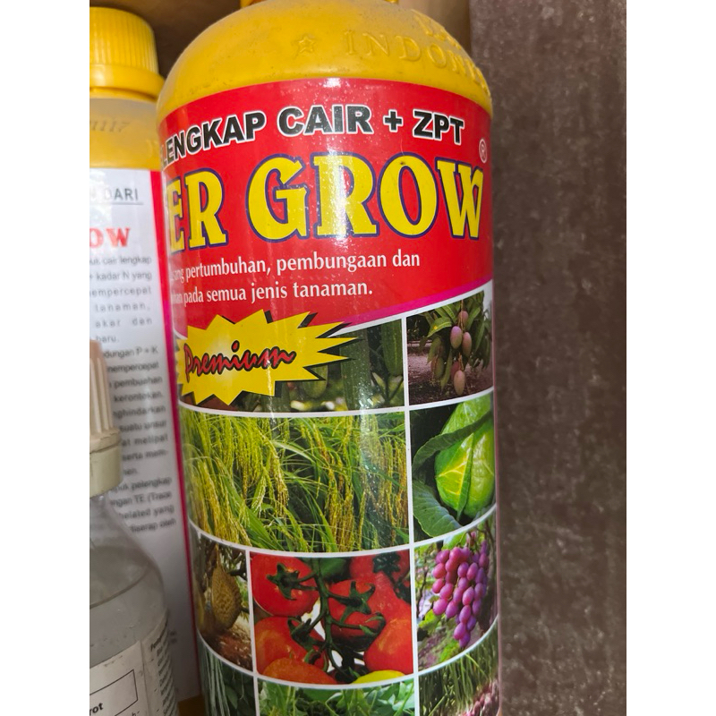 pupuk cair powergrow power grow kemasan 1 liter
