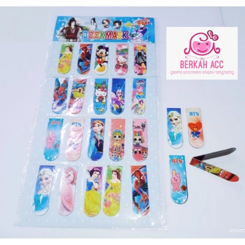 

GRATIS ONGKIR Termurah Pembatas Buku Magnet / Stiker Magnet Bookmark/Penanda Buku Karakter