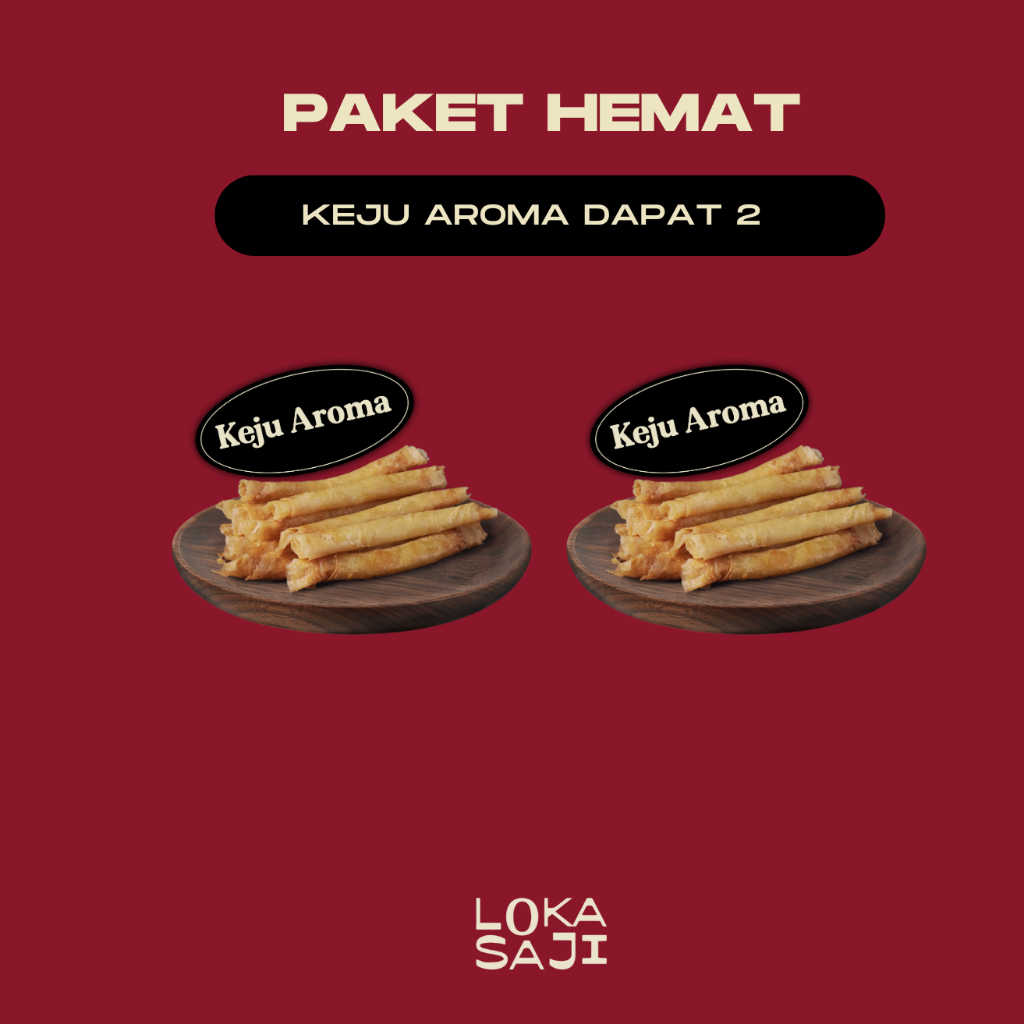 

LOKASAJI - Paket Hemat Keju Aroma Dapat 2