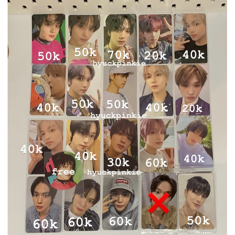 PC HAECHAN JISUNG EUNSEOK ANTON SEUNGHAN MURAH