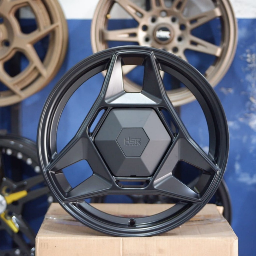 Velg Mobil R16 Hsr Wheel Telu Velg Racing R16 Pnp Mobil Sirion, Vios, Yaris, Jazz, Mobilio Dll
