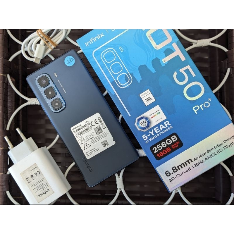 INFINIX HOT 50 PRO PLUS RAM 8/256GB FULLSET (SECOND) ORIGINAL