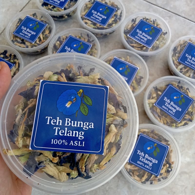 

Teh bunga telangasli 100%