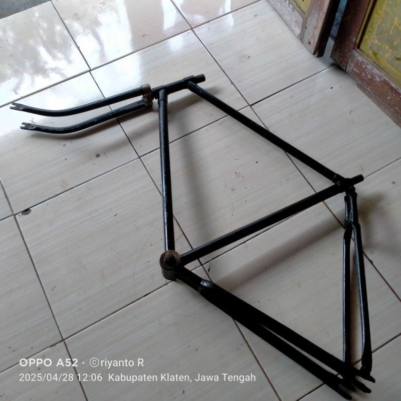 frame fork as tengah cagak sadel sepeda onthel basikal tua heren the mister japan 22/55@n