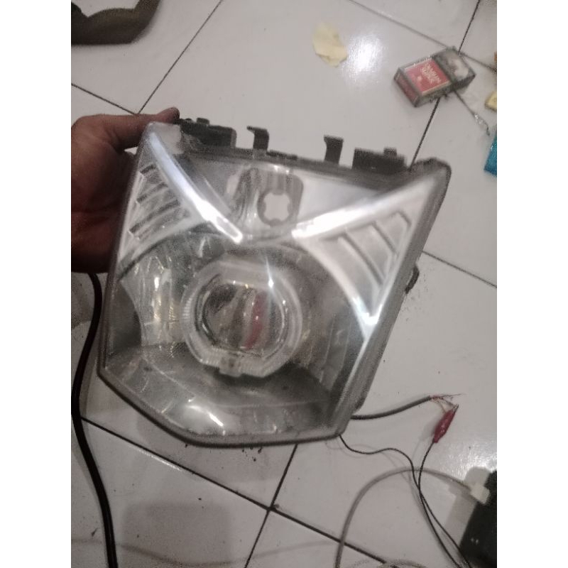 Billet beat fi 2012-2014 lampu depan beat fi set bilet