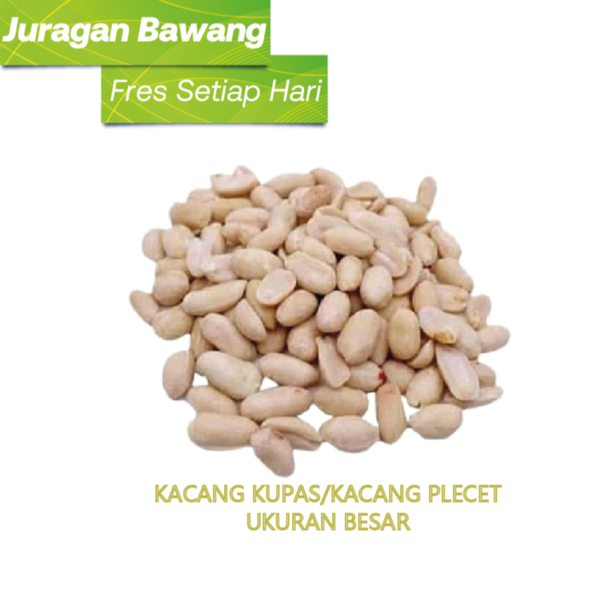 

KACANG KUPAS MENTAH BERKUALITAS UKURAN BESAR