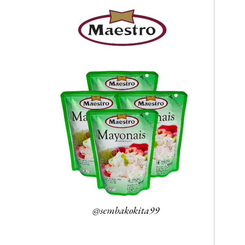 

Mayonais Maestro Kemasan Pouch Refill || 180gr 1 Pcs