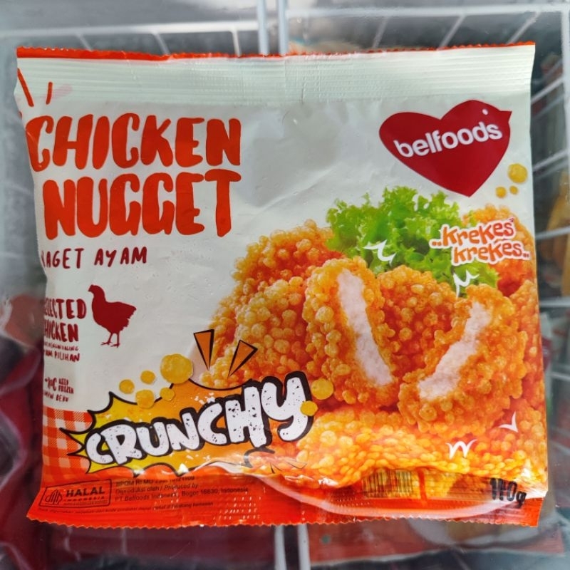 

Belfoods Chicken Nugget Crunchy 140g
